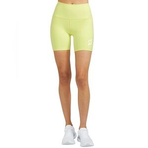 Peloton Cadent Neon Yellow 5” Bike Shorts Size XS